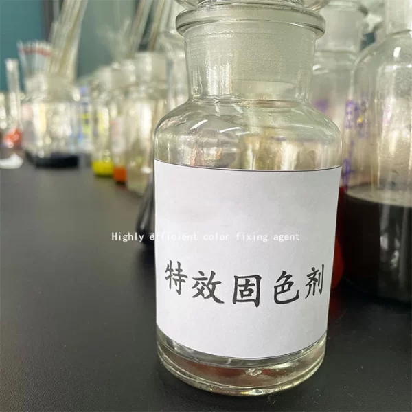 Highly efficient color fixing agent